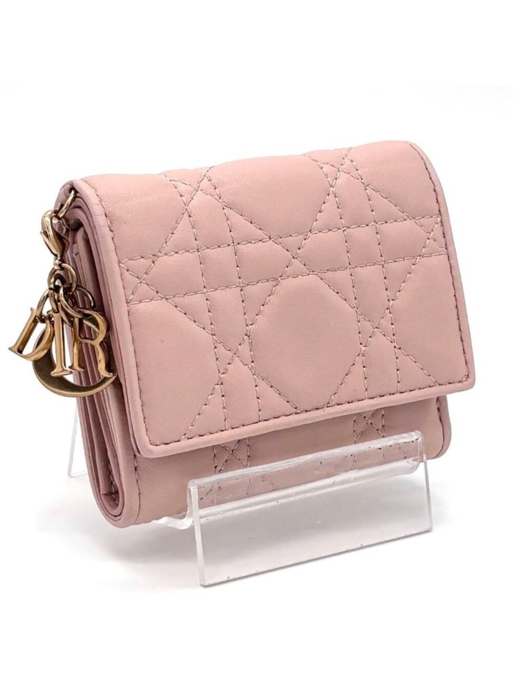 Dior Lady Lotus Wallet Trifold